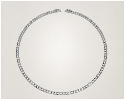 Collana Tennis Classica a 4 Griffe