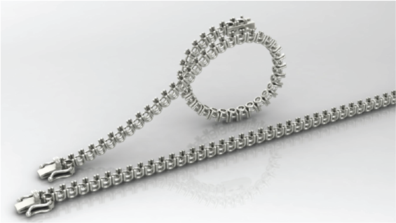Bracciale Tennis Maglia Segreta