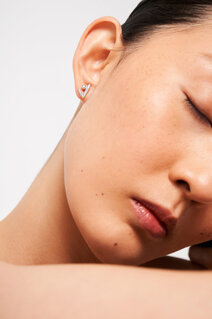 Orecchini Quiet Strength — Oro 18K e Diamanti