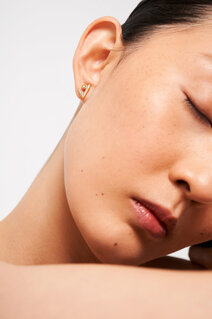 Orecchini Quiet Strength — Oro 18K e Diamanti