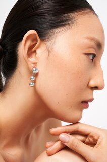 Orecchini Flow Within — Oro 18K e Diamanti