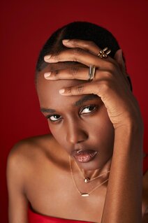 Collana I Found Myself Here — Oro 18K e Diamanti