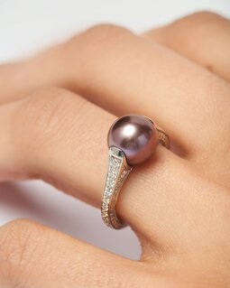 THE SUN PAVÉ, RING