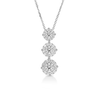 Collana Magic con zirconi bianchi